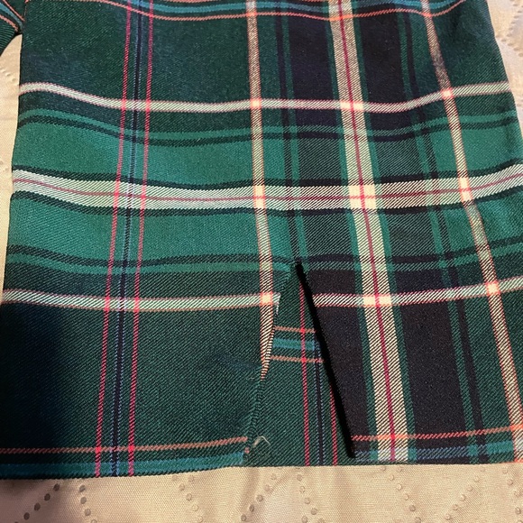 Crown & Ivy size 8 Women's Green Plaid Pants - Picture 6 of 8